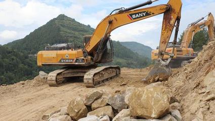 通川区青马路建设项目加速推进中